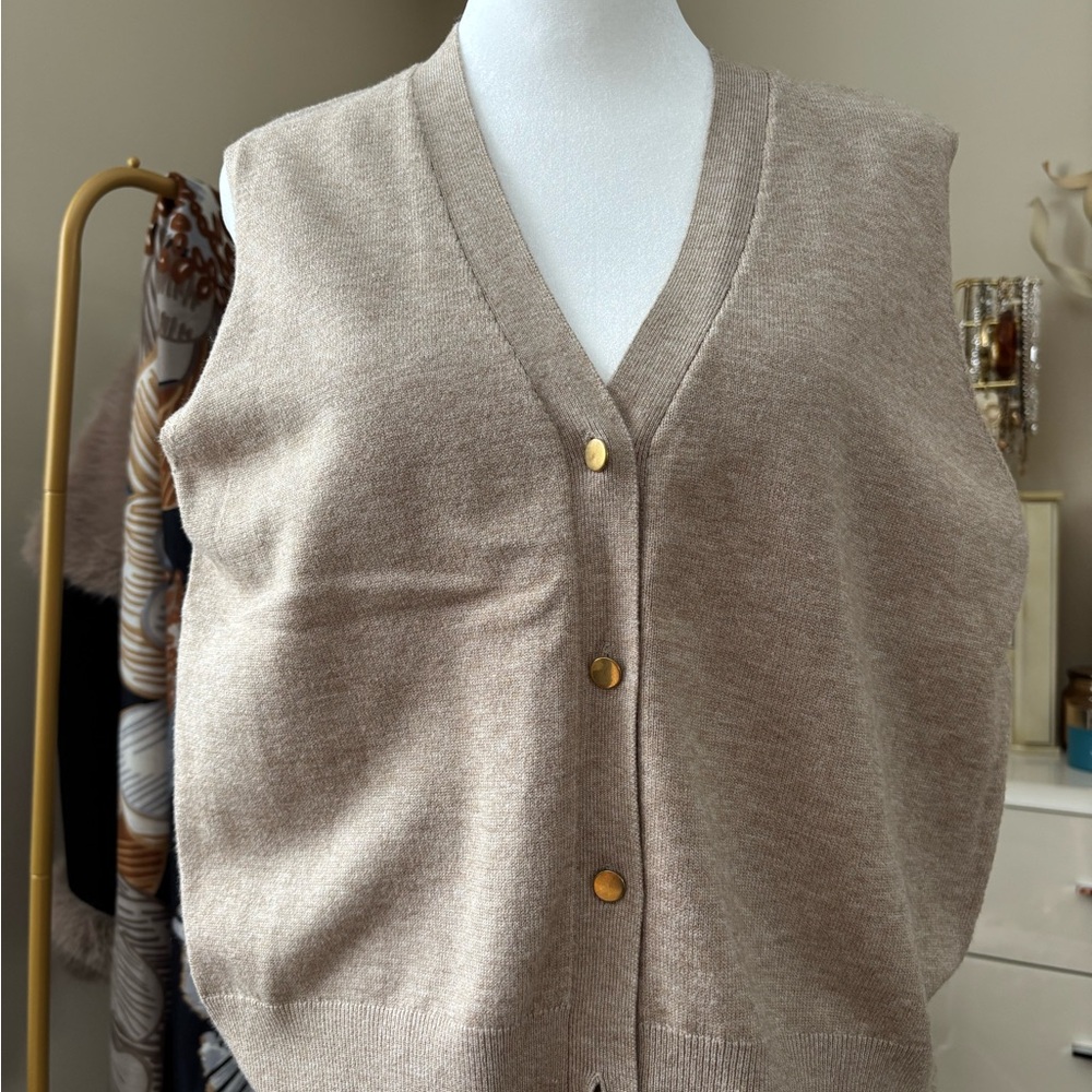 French Connection Tan Sweater